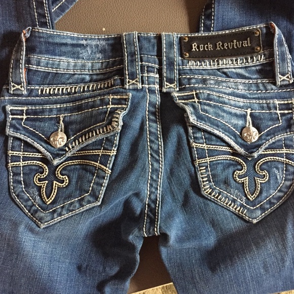 rock revival skinny jeans - Picture 5 of 6